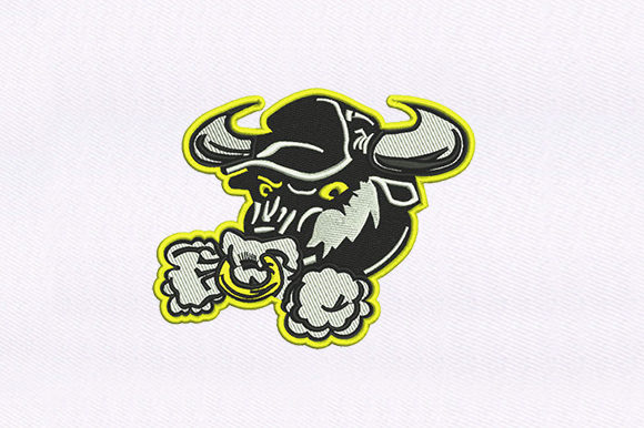 Cap Wearing Bull: A Charming Addition to Your Sweatshirt Line