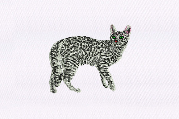 Charming Black White Cat Design for Craft Fairs