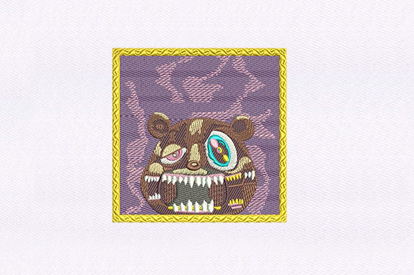 Demented Teddy Bear Design: A Unique Embroidery Choice