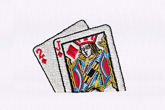 Jack of Diamonds: A Versatile Embroidery Design