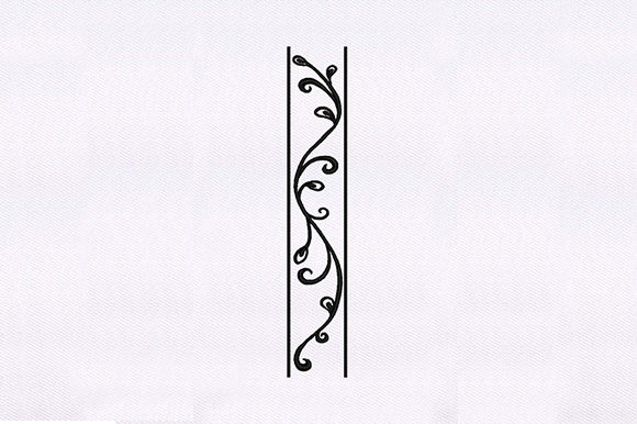 Lines Border Quilting: A Versatile Holiday Embroidery Design