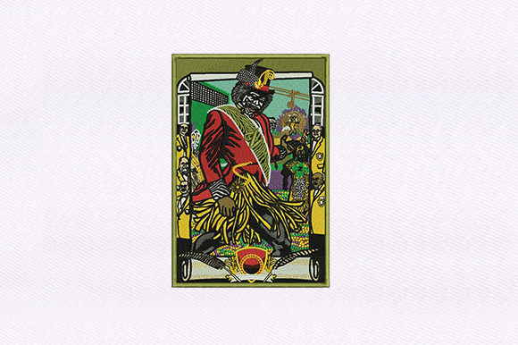 Mardi Gras People Design: A Festive Embroidery Review