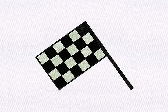Sport Event Flag Design: A Versatile Embroidery Gem